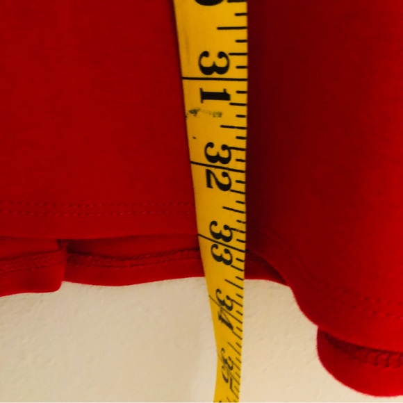 BEBE | Red and Black Sleeveless Fit & Flare Cocktail Dress | Size XS - Picture 6 of 6